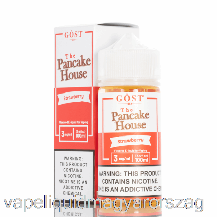 Eper - Palacsintaház - Gost Gőz - 100 Ml 0 Mg Vape E Cigi